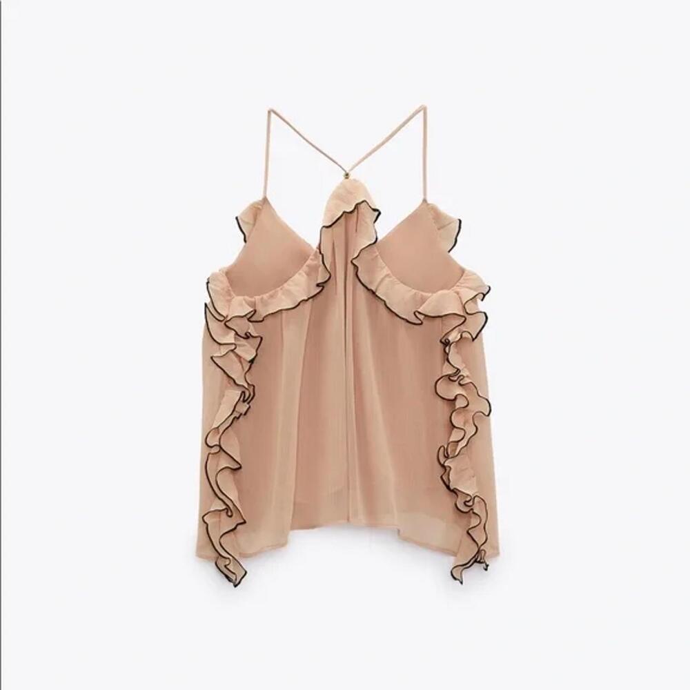 Zara Ruffle Blouse - Medium - Picture 2 of 5
